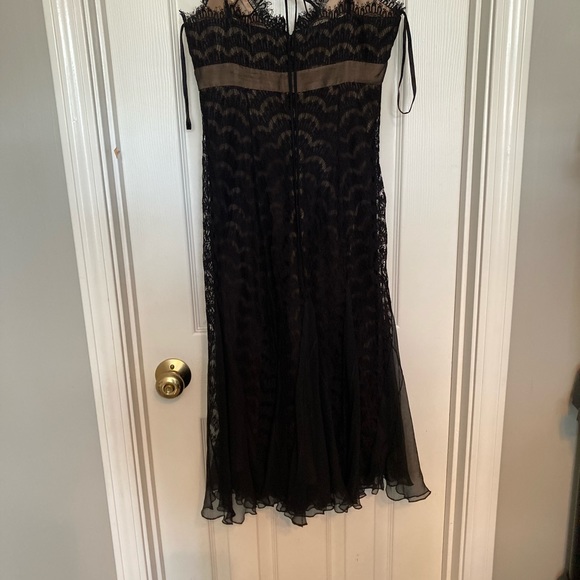 BCBGMAXAZRIA Black Lace Slip Dress Size 4 BCBG Maxazria - Picture 3 of 5